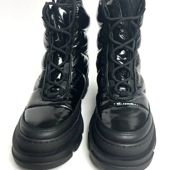Sam Edelman Womens Tabitha Boot Black Nylon 8 M - Picture 4 of 6